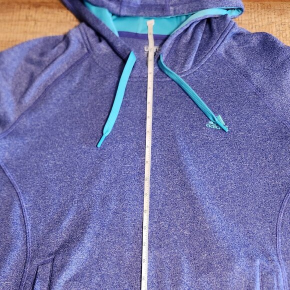 Adidas Women's Ultimate Climawarm Hoodie, Front Side Pockets, Size Large - Picture 9 of 16